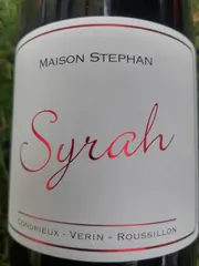 Syrah 2021, maison Stephan